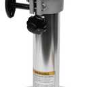 Boat Accessories New Aluminum Adjustable Boat Seat Pedestal Smooth 360 Rotation,Height Adjustable from 13" to 19", High Durability, Suitable for Most Vessel Seat(Silver Pesestal)
