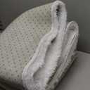 Floralux 6x9 Rugs for Bedroom, White Shag Rug for Living Room, Ultra Soft Fluffy Carpet, Non-Slip Indoor Floor Carpets for Kids Room, Playroom, Home Decor Aesthetic