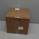 Aspen Creative 56505, Hardback Empire Transitional UNO Lamp Shade, Mushroom Pleated Canary Yellow Faux Silk Fabric, 4" Top x 10" Bottom x 7" Slant Height, Slip 33mm