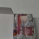 LUNARM Chenille Yarn for Crocheting Knitting, 3 Skein 263 Yard Thick Soft Chunky Fluffy Weaving Plush Yarn for Blankets Clothes Pattern Creations with Big Eye Needles (Light Grey) (Solid Color)