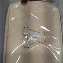 2025 Graduation Gifts for Her Women Girls,Personalized Belt Bag Waist Packs Trendy Fanny Pack Crossbody Bags,Initial White A,Cream Bag