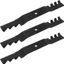 SuperDi Replacement for Toro Timecutter 50 Inch Blades 115-5059-03, 79016P, Z 5000 Series112-9759-03 110-6837-03 ss5000, mx5060, ss5060, 75759, 75755, 75753, 74632 Mower Mulching Blade 3 Pack
