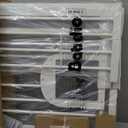 Babelio Baby Gate with Adjustable Cat Door,29-43" Auto Close Durable Pet door for Stairs,Doorways and House,Pressure Mounted,Easy Install,Effortless Walk Thru,White