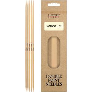 Knitter’s Pride Bamboo Luxe Double-Pointed Needles 8"" (20cm) – US Size 2.5 (3mm)