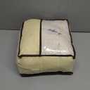 20x10ft Wrinkle Free Ivory Backdrop Curtain for Parties Soft Fabric Drapes Wedding Ivory Curtain Backdrop for Birthday Party Decorations Background for Photography 5x10ft,4 Panels