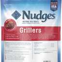 Blue Buffalo Nudges Grillers Natural Dog Treats with Real USA Beef, Made in the USA, Steak, 36-oz Bag (EXP 07/31/26)