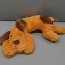 WEOK Heartbeat Puppy Toy, Comfort Cuddler Pillow, Dog Anxiety Relief Calming Aid,Heartbeat Stuffed Toy for Dogs,Puppy Heartbeat Toy Sleep Aid,Dog Heartbeat Toy for Pet (brown1)