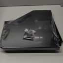 AMBIRD Wooden Step Stool - Two-Step 300 lbs Capacity With Safety Non-Slip Pads and Handles, Bamboo for Bathroom, Kitchen, Dual Height for Adults (Black)