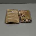 Tenare 12 Pcs Small Gift Bags Mini Metallic Paper Bag Bulk Tiny with Handle Tissue Paper for Gift Wrapping Happy Valentines Day Chinese New Year Birthday Party(4 x 2.75 x 4.5 Inch,Brown Gold)