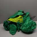 8.5 FT Christmas Inflatable T-Rex Outdoor Decorations, Blow Up Dabbing Dinosaur in Santa Hat, Built-in Bright LEDs, Cool Xmas Yard Garden Lawn Holiday Decor (Cool Green T-Rex with Santa Hat, One Size)