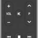 Function101 F101-ATVRM Replacement Button Remote for Apple TV | Infrared Connectivity | 2 AAA Batteries Included