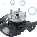labwork Front Left Driver Side Wheel Hub Bearing Steering Knuckle Assembly Replacement for Sonata 2011 2012 2013 2.4L Replacement for 698-465