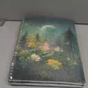 Planner 2025-2025 Planner, 9" x 11", Jul.2025 - Jun.2026, Weekly and Monthly with Colorful Tabs, Strong Twin-wire, Back Pocket - Dreaming Moon
