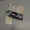 FantaLook Short Blonde Wig with Glass and Goatee for Halloween Cosplay Party