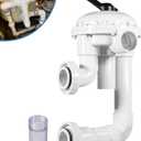 Replace Part for 261050 2-Inch HiFlow Multiport Valve with Plumbing Suitable for Pool/Spa D.E. and Sand Filter