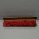 12 Pcs Artificial Chrysanthemums Flowers Silk Red Ball Flowers Fake Mums Flowers for Christmas Wedding Floral Table Centerpiece Home Decor (12, Red)