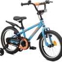 ACEGER Kids Bike for Ages 2-12 Years Old Boys Girls and Toddler, 12 14 16 Inch Children Bicycle with Training Wheels, 20 Inch Bike with Kickstand, Multiple Colors, (Blue)