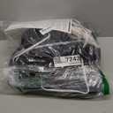 Tefici Electric Heated Blanket Throw, Super Cozy Soft 2-Layer Flannel 50" x 60" Heated Throw with 3 Heating Levels & 4 Hours Auto Off, Machine Washable, ETL&FCC Certified, Home Office Use,Black