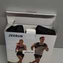 Weighted Vest for Women & Men with Reflective Stripe and Adjustable Buckle, Comfortable & Durable Rucking Vest for Walking, Running & Strength Training (10 lb, Black)