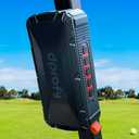 Pro Portable Magnetic Bluetooth Golf Speaker Wireless Waterproof IPX6/Shockproof 3rd Generation Magnetic Golf Speakers for Golf Cart 24Hour Battery Golf Accessories Golf Gifts(TWS & SD Card function)