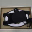 INIA Red Light Therapy Mask for Face  4 Light Modes with 850nm NIR, Red & Blue LED Light Therapy, 2600mAh Rechargeable LED Face Mask for Radiant Glow at Home, Black