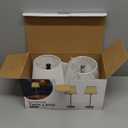 EppieBasic Cordless Table Lamp Rechargeable: Fast Charging & Long Lasting - 2700K Warm Light Vintage Brass Lamps - Dinning Living Room Bedroom - 2 Pack