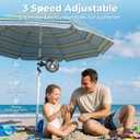AMACOOL Battery Operated Stroller Fan, Baby Travel Essentials for Beach Disney, Newborn Boy & Girl Showers Gifts Registry Search, Rechargeable Clip On Fan for Car Seat Wagon Crib Bike Treadmill