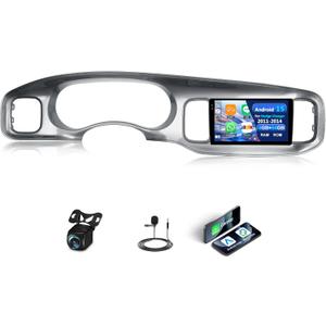 [4G+64G] Car Radio for Dodge Charger 2011-2014 with Wireless CarPlay Android Auto,9 inch Touchscreen Android 15 Car Stereo with WiFi,GPS Navigation,Bluetooth,FM/RDS SWC EQ+Backup Camera