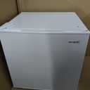 Avanti 1.6 Cu. Ft. Compact Mini Fridge with Chiller Compartment, Reversible Door, Removable Shelf, and ENERGY STAR Efficiency, 1.6 cu.ft., White