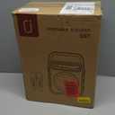 JYX Karaoke Machine for Adults & Kids, Portable Bluetooth Speaker with 2 Wireless Microphones, PA System Treble & Bass with LED Lights, Supports USB/AUX/TF/FM/REC for Home Party Outdoors (15W)