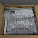 Over The Sink Dish Drying Rack - Adjustable Dish Rack for Kitchen Counter,Metal (Silver)