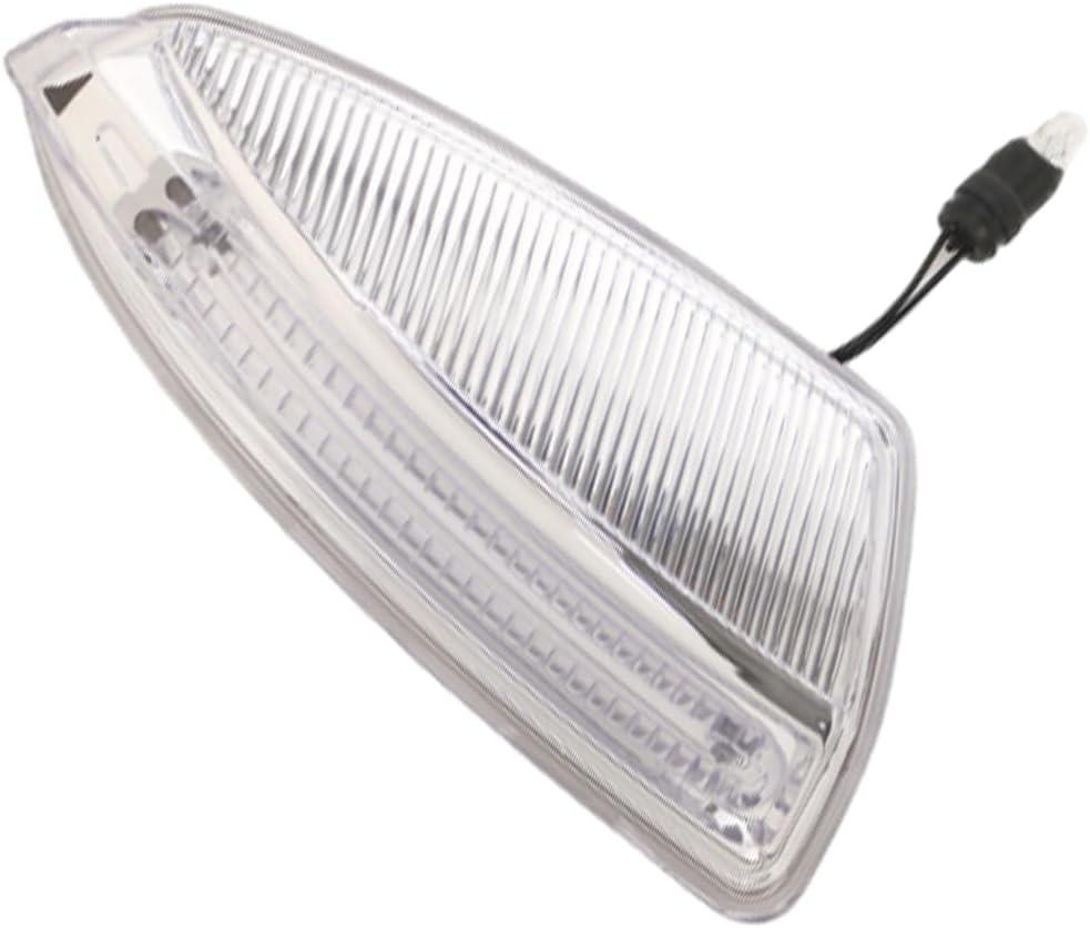 Riloer LED Side Mirrors, 1PC Automotive Right Turn Signal Lamp Indicator Light Replacement, Compatible with Mercedes-Benz ML W164 LCI 2008-2010 1649061400 A1649061300