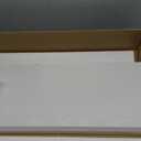 Axeman Floating Shelves for Wall, Rustic Wood Wall Mounted Shelves for Bathroom, Bedroom, Kitchen, Hanging Bookshelves for Home Wall Decor Living Room, 32 inch Set of 2, White (32" W x 10" D x 1.5"H)