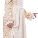 Girls Prairie Girl Costume (Beige, M)