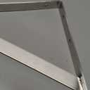 CLT Shelf Bracket 18 x 12" Max Load: 550 lb Heavy Duty Stainless Steel Solid Shelf Support Corner Brace Joint Right Angle Bracket, Space Saving DIY Bracket Pack of 2