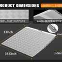 Aluminum Door Threshold Ramps for Doorway Wheelchair Ramp for Home Steps 2-6" Rise Portable Wheelchair Ramp for Shed Doorway Stairs 31.5x33 Shed Handicap Wheel Chair Ramps for Home Entry Riding Mower