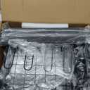 Sakugi Over The Sink Dish Drying Rack - Adjustable 2 Tier X-Large Capacity Stainless Steel Drainer with Cutlery & Utensil Holders, Kitchen Storage & Organization, 32"-39.5" L x 12" W x 25" H, Black