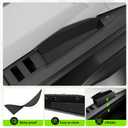 4 Door Handle Storage Box for Cybertruck Accessories, Compatible with Tesla Cybertruck 2025 2024, Inner Front&Rear Door Handle Storage Organizer, Interior Grab Tray Pocket ABS Plastic, 4 PCS