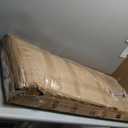 Backyard Discovery 55" Cedar Wood Farmhouse Outdoor Porch Swing Bench with Two-Person Seating, Durable Hanging Chains, Water-Resistant, Heavy-Duty 600 Lbs Weight Capacity for Patio, Deck, Garden