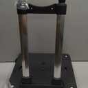 Folding Hand Truck Lightweight Luggage Cart with 4 Wheels Compact Trolly Cart Travel and Office Use