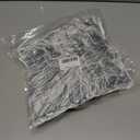 White Grey 8x60Inch Faux Fur Shaggy Plush Faux Fur, Fabric Precut Strips Fluffy Fuzzy Faux Fur, Craft Beard Hair, Beard Miniature Dolls Rugs Mats Gift, Winter Halloween Christmas Costume Party Decor