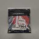 JOCKMAIL Jockstrap Athletic Supporters for Men Jock Strap Male Underwear for Gym Sport (X-Large, Red)