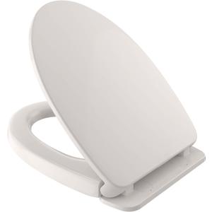 TOTO SoftClose Slow Close Elongated Toilet Seat and Lid, Colonial White - SS124#11