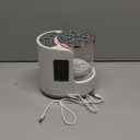 Electric Makeup Brush Cleaner & Dryer-Fast, Makeup Brush Cleaner Machine, 3 In 1 Efficient Brush Cleaning, Drying, and Sanitizing for Flawless, Hygienic Makeup Application (White)