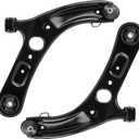 Front Lower Control Arms w/Ball Joints Assembly Suspension Kit Replacement for 2011-2017 Hyundai Elantra, for 2012-2017 Hyundai Ve loster (2pc)