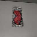 Dream Essentials Ultra Silk Slim Sleep Mask, Red Jacquard- All Natural Hypoallergenic Mulberry Silk, Fully Adjustable Strap, Thin Profile mask Great for Side, Stomach or Back Sleepers