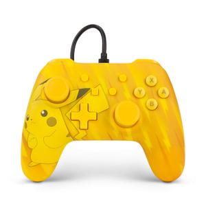 PowerA Wired Controller for Nintendo Switch - Pokmon: Pikachu Static, Gamepad, Game controller, Wired controller, Officially licensed