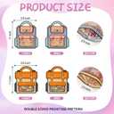 2 x [SAILYLENCEY] 30 Pcs Goodie Bags, Galentines Day Gifts, Valentines For Class, Self-Sealing Treat Bags with Handles & Stand-Up Base for Party Favors, Frosted Window Waterproof for Holiday Gifts (mixed color, Large)