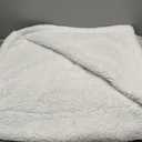 KAWAHOME Sherpa Fleece Twin Size Blanket for Bed - Extra Warm and Heavy Thick Blankets for Winter, Super Soft 500GSM Plush Blanket, 66"X 90" Spa Blue