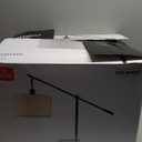 Globe Electric 66" Matte Black Floor Lamp with Adjustable Height and Dimmer Switch